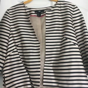 Striped blazer